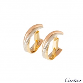 Cartier Tri-Colour Gold Trinity Cufflinks